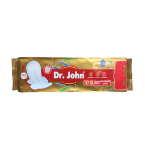 DR JOHN SANITARY PADS XL 10 PADS